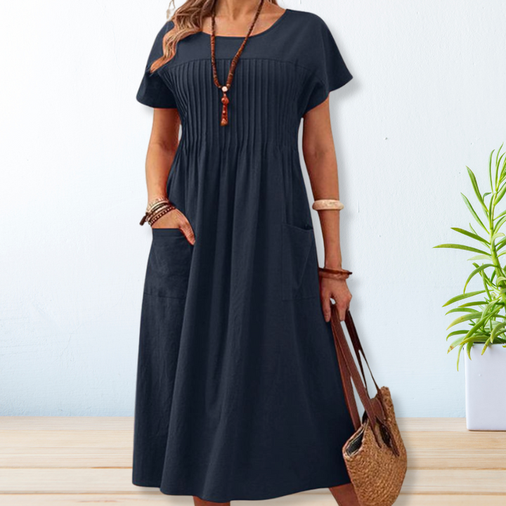 Emilia™ Relaxed Dress with Pockets