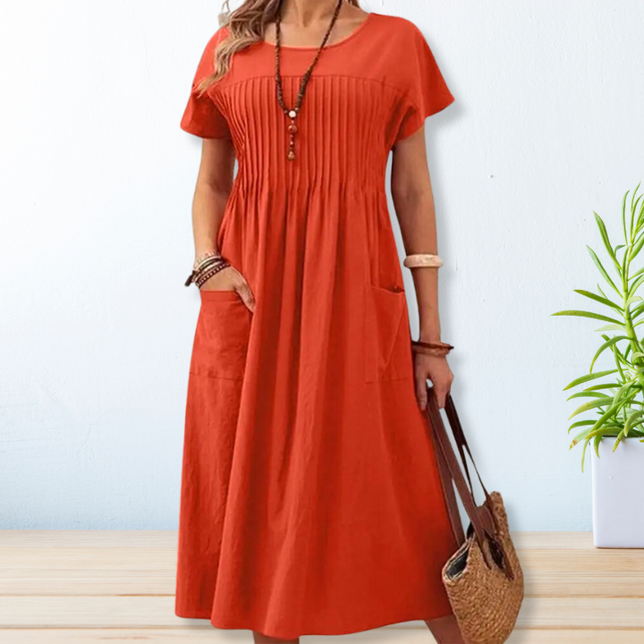 Emilia™ Relaxed Dress with Pockets