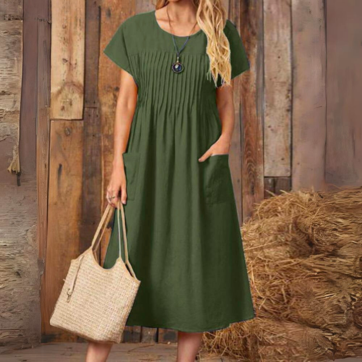 Emilia™ Relaxed Dress with Pockets