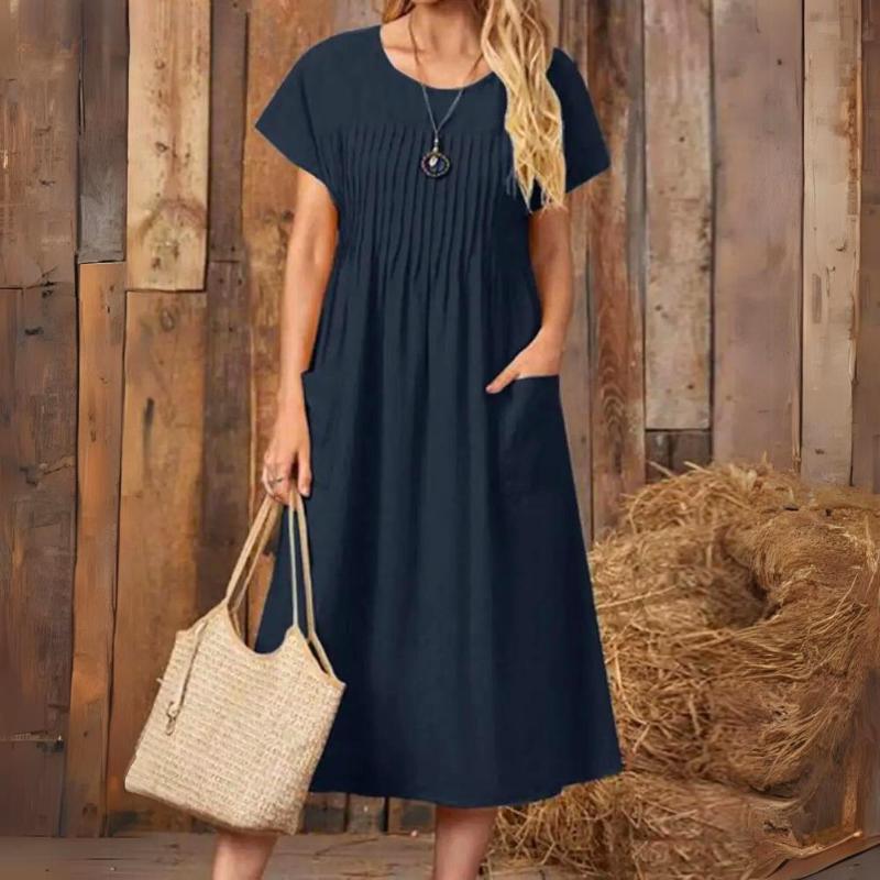 Emilia™ Relaxed Dress with Pockets