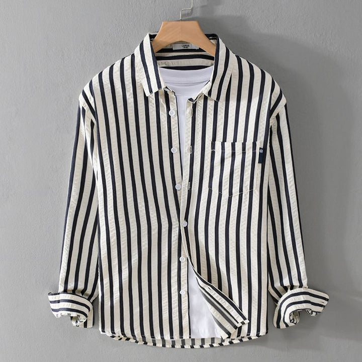 Jason | Striped Blouse