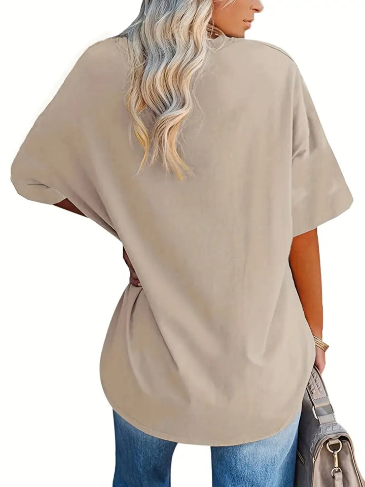 Reese - Round Neck Basic T-shirt