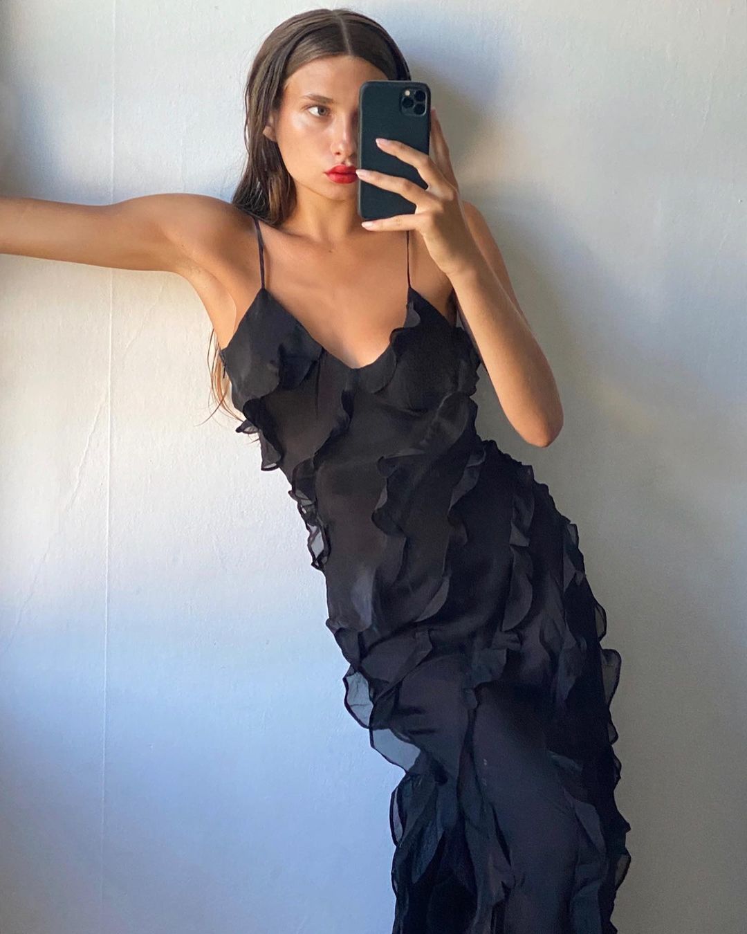 Abby | Ruffle Dress