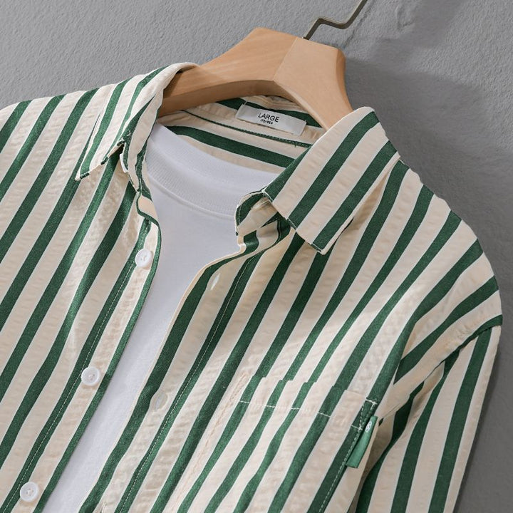 Jason | Striped Blouse