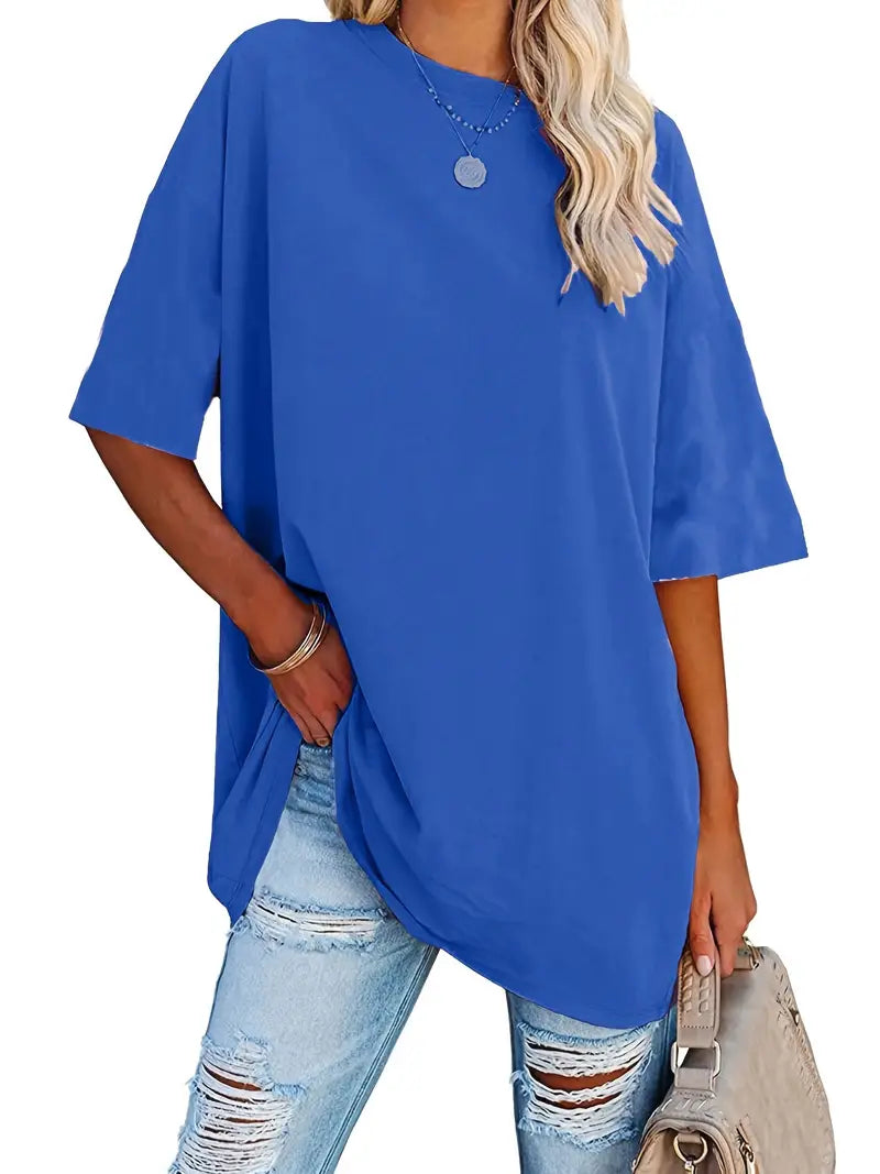 Reese - Round Neck Basic T-shirt