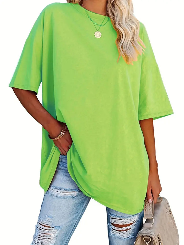 Reese - Round Neck Basic T-shirt