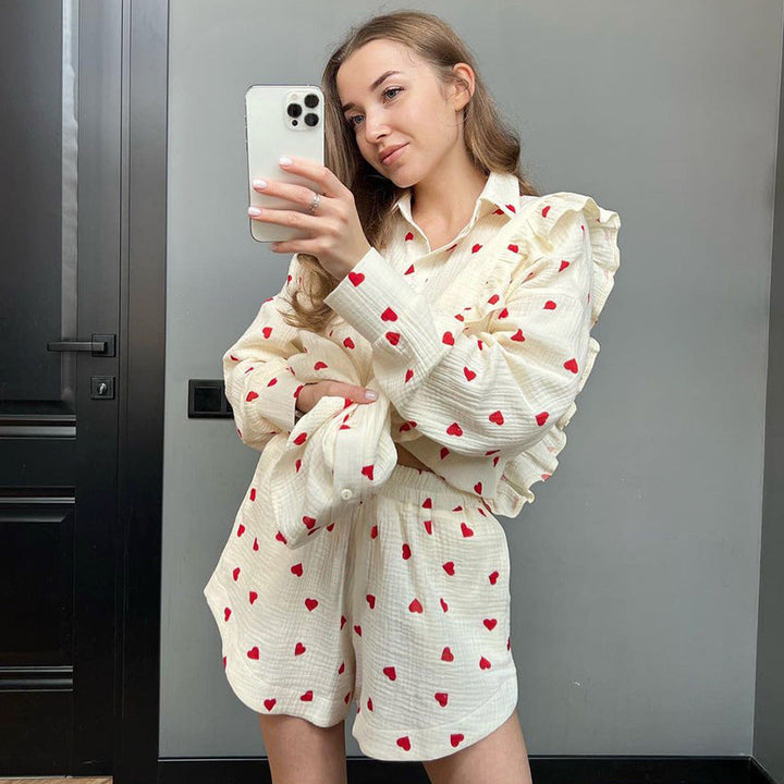 Isabella heart pyjama