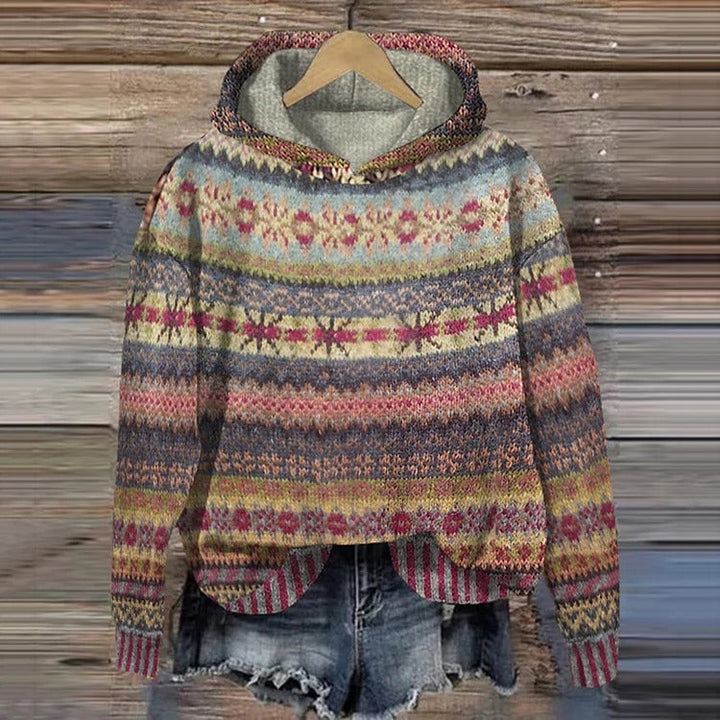 Linde Vintage-Inspired Cozy Hoodie