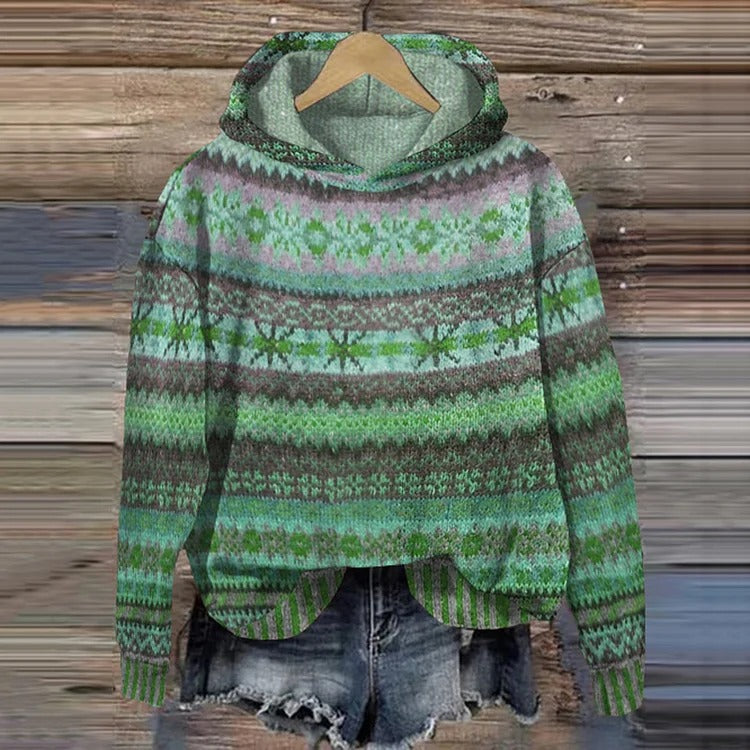 Linde Vintage-Inspired Cozy Hoodie