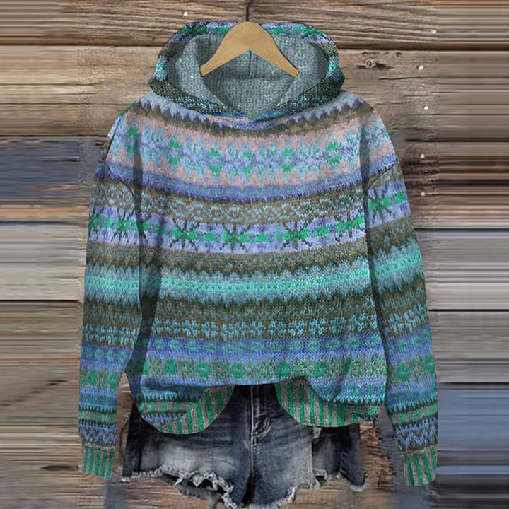 Linde Vintage-Inspired Cozy Hoodie