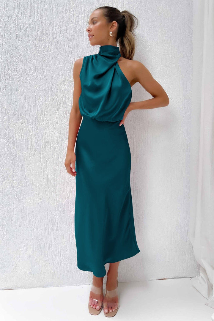 Xanthe™ | Elegant Silk Dress