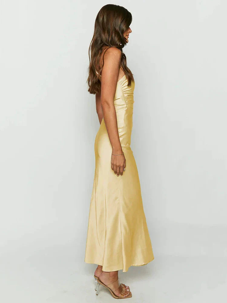 Lisa - Backless Maxi Dress