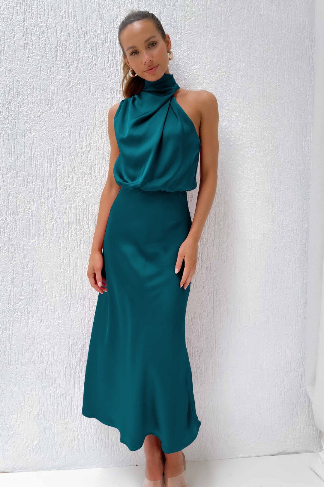 Xanthe™ | Elegant Silk Dress