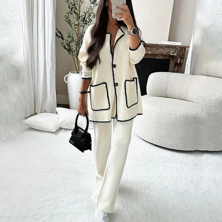 Sophie - Elegant Cardigan and Pants Set for a Stylish Look