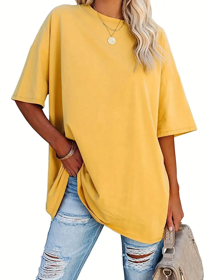 Reese - Round Neck Basic T-shirt