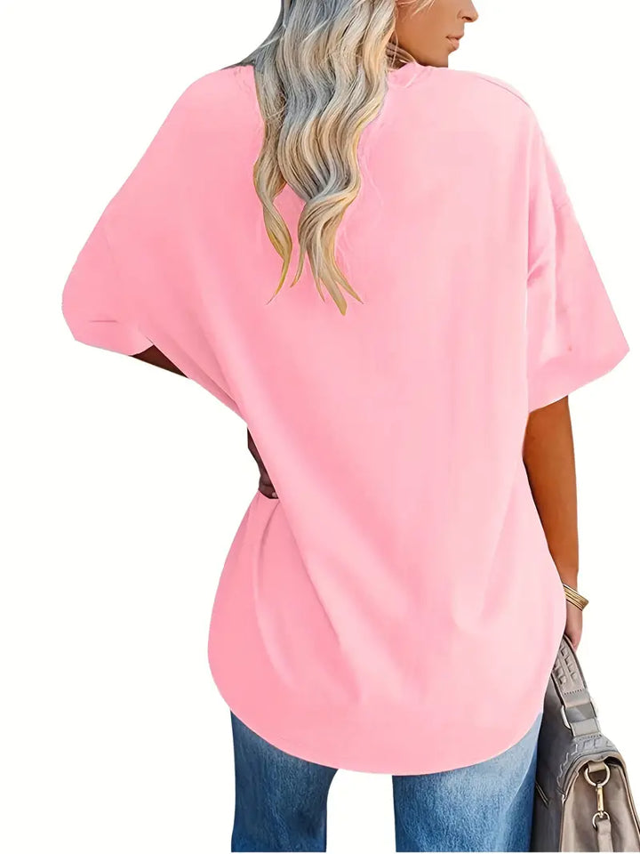 Reese - Round Neck Basic T-shirt