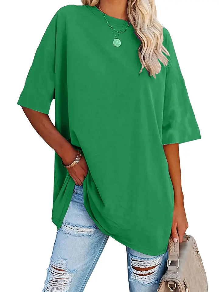 Reese - Round Neck Basic T-shirt