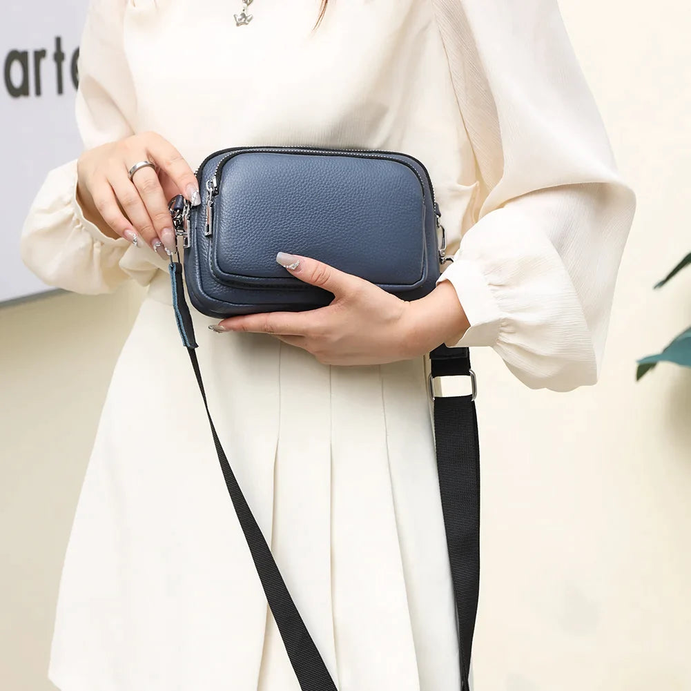 Abby - Leather Ladies Shoulder Bag