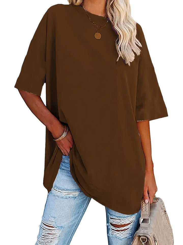 Reese - Round Neck Basic T-shirt