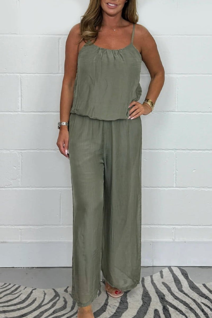 Allison - Flowing Chiffon Jumpsuit