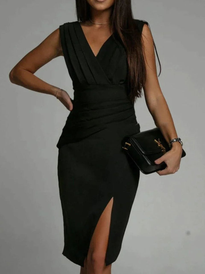 Vanessa - Evening Dress with Side Slit